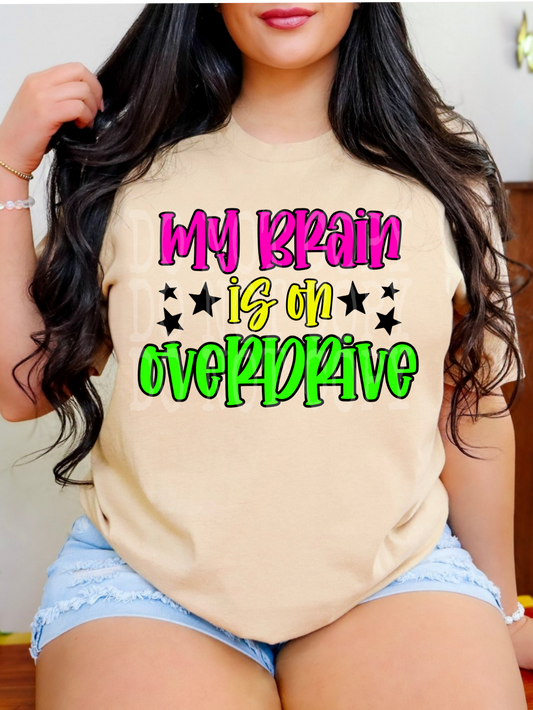 Overdrive #5373 - Ready to Press DTF Transfer Full Color