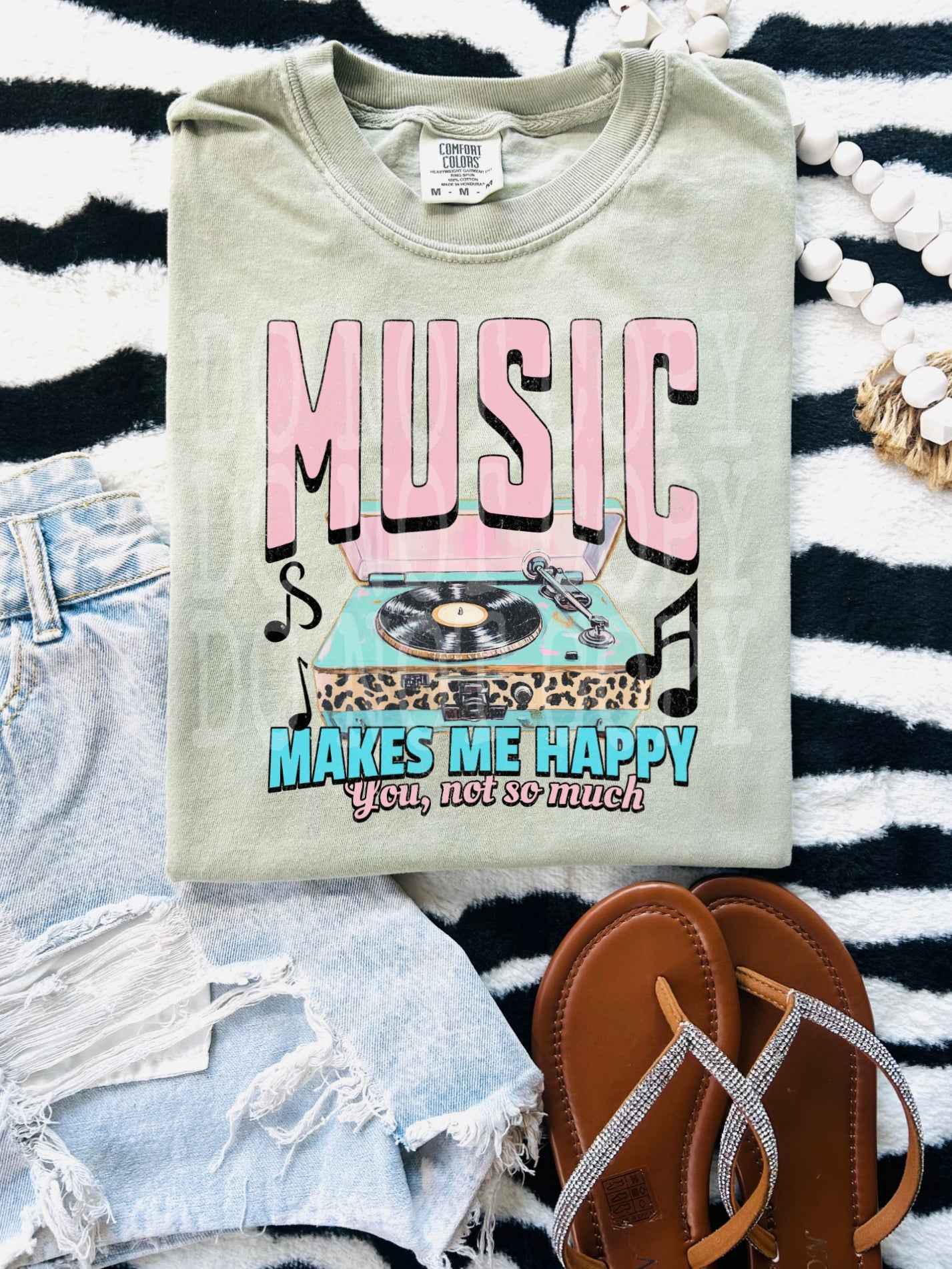 Make Me Happy #5386 - Ready to Press DTF Transfer Full Color