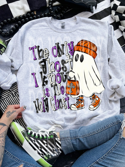 The Only Ghost I Know #5394 - Ready to Press DTF Transfer Full Color