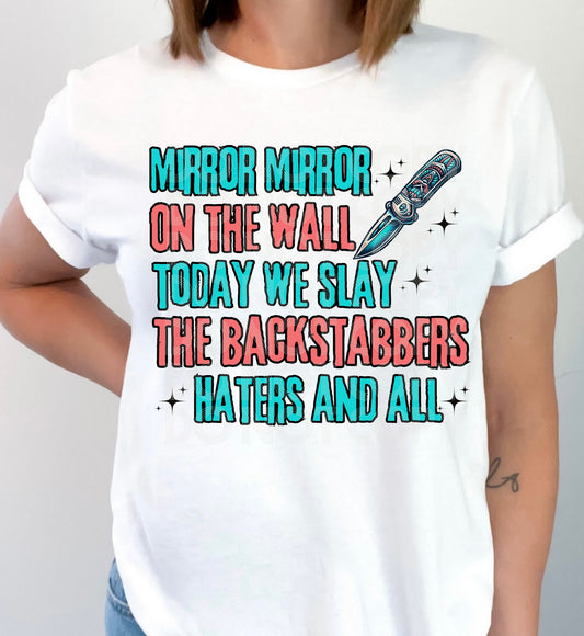 Mirror Mirror #5406 - Ready to Press DTF Transfer Full Color
