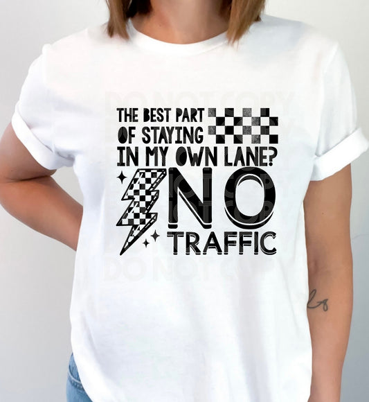 No Traffic #5398 - Ready to Press DTF Transfer Full Color