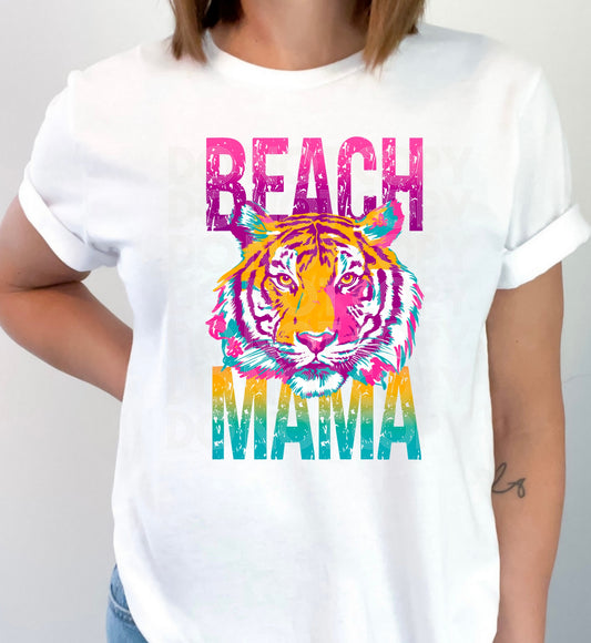 Beach Mama #5397 - Ready to Press DTF Transfer Full Color
