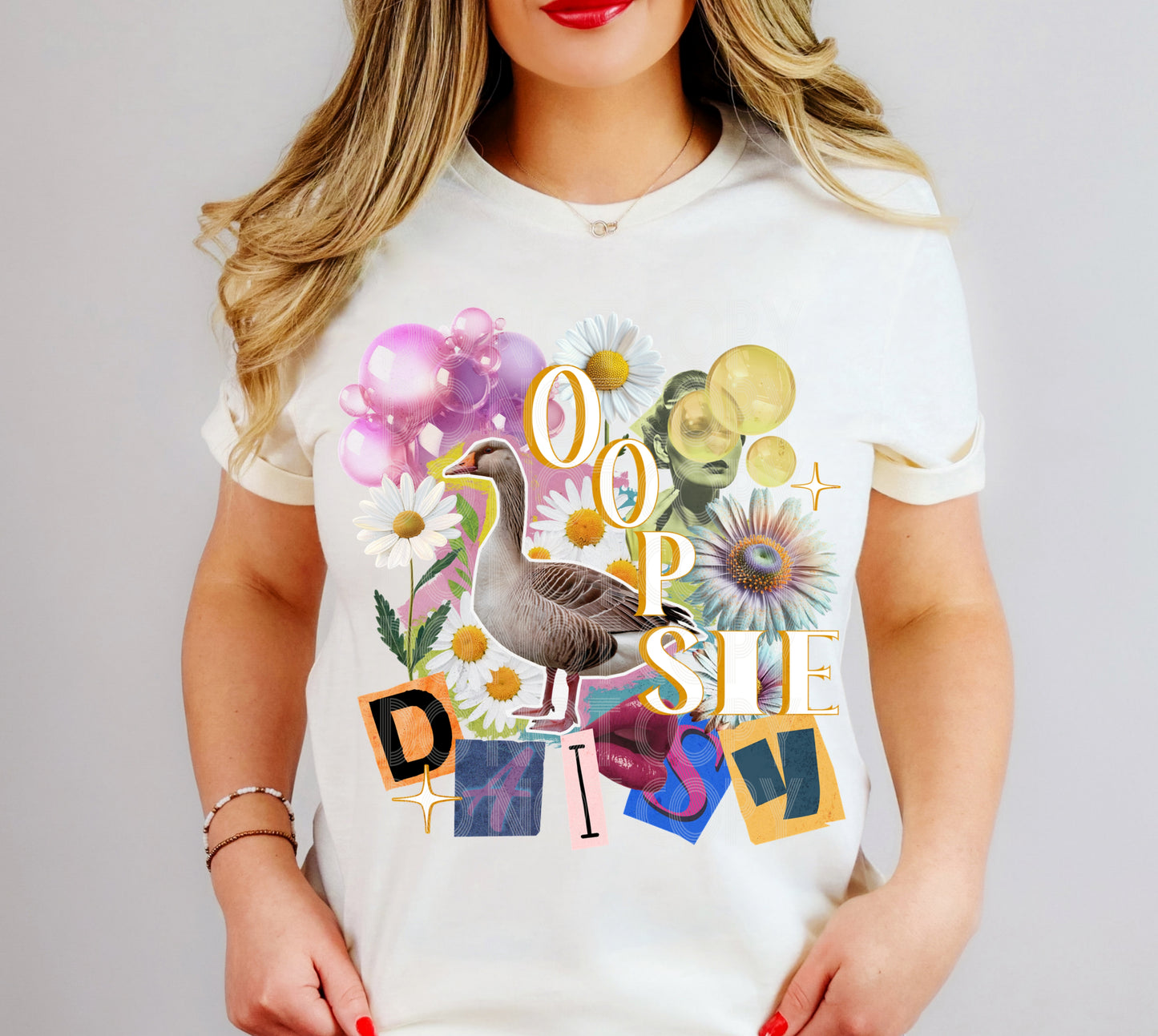 Oopsie Daisy #5411 - Ready to Press DTF Transfer Full Color