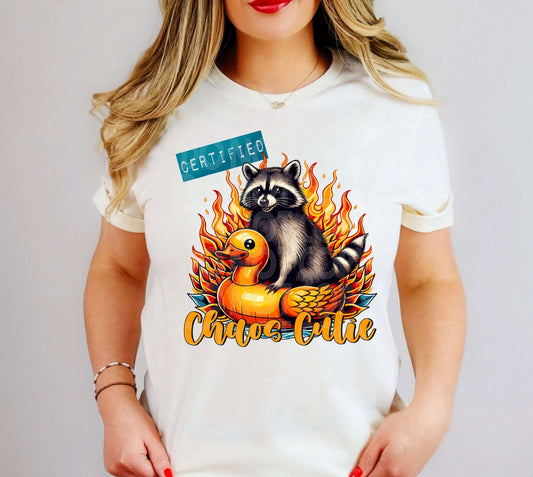 Certified Chaos Cutie #5447 - Ready to Press DTF Transfer Full Color