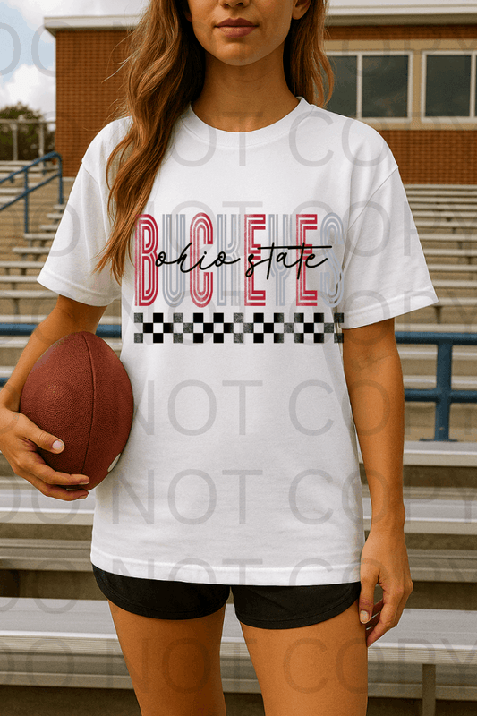 Ohio State Buckeyes #5718 - Ready to Press DTF Transfer Full Color