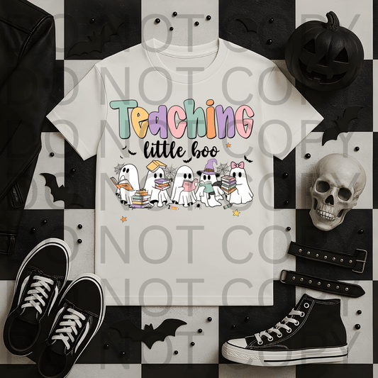 Teaching Little Boo #5498 - Ready to Press DTF Transfer Full Color