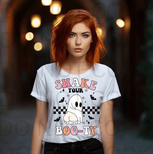 Shake Your Boo-ty #5524- Ready to Press DTF Transfer Full Color