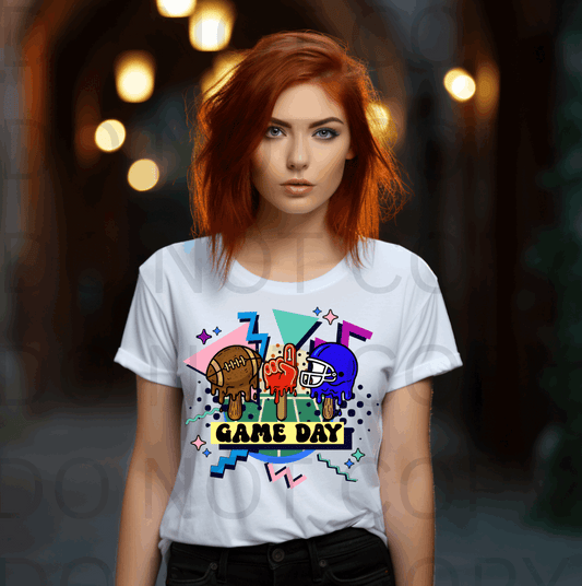 Game Day #5526- Ready to Press DTF Transfer Full Color