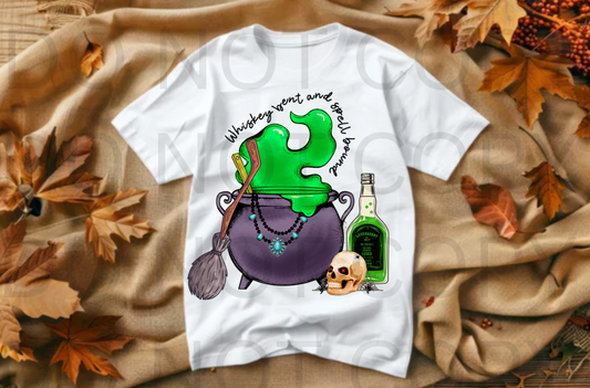 Whiskey Bent & Spell Bound #5554 - Ready to Press DTF Transfer Full Color