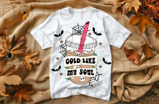 Cold Like My Soul #5545- Ready to Press DTF Transfer Full Color