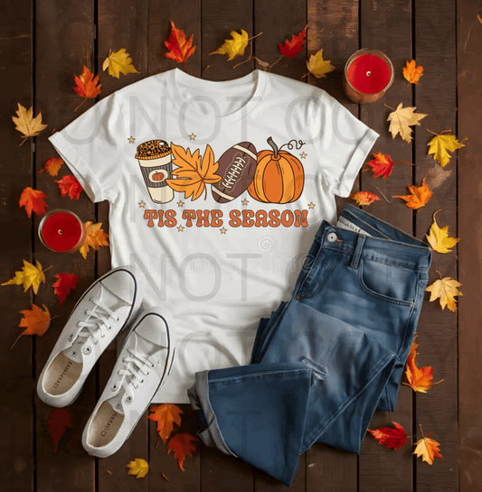 Tis The Season #5596 - Ready to Press DTF Transfer Full Color