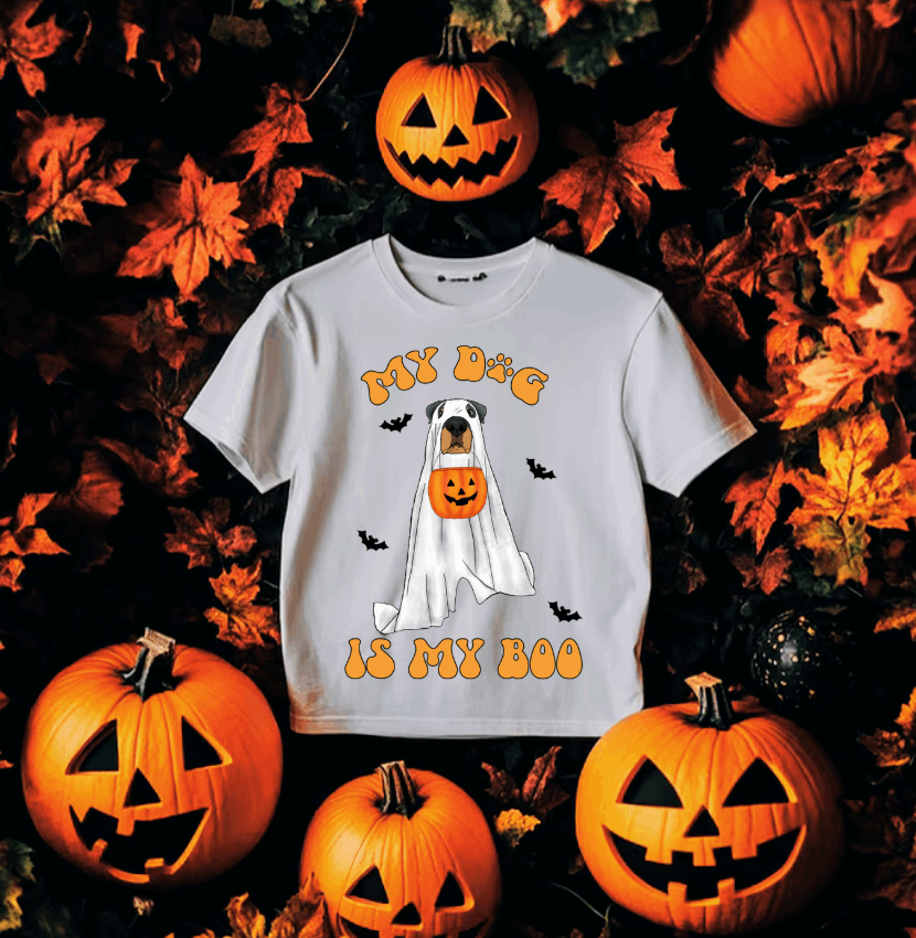 My Dog Is My Boo - Rottweiler #5600 - Ready to Press DTF Transfer Full Color