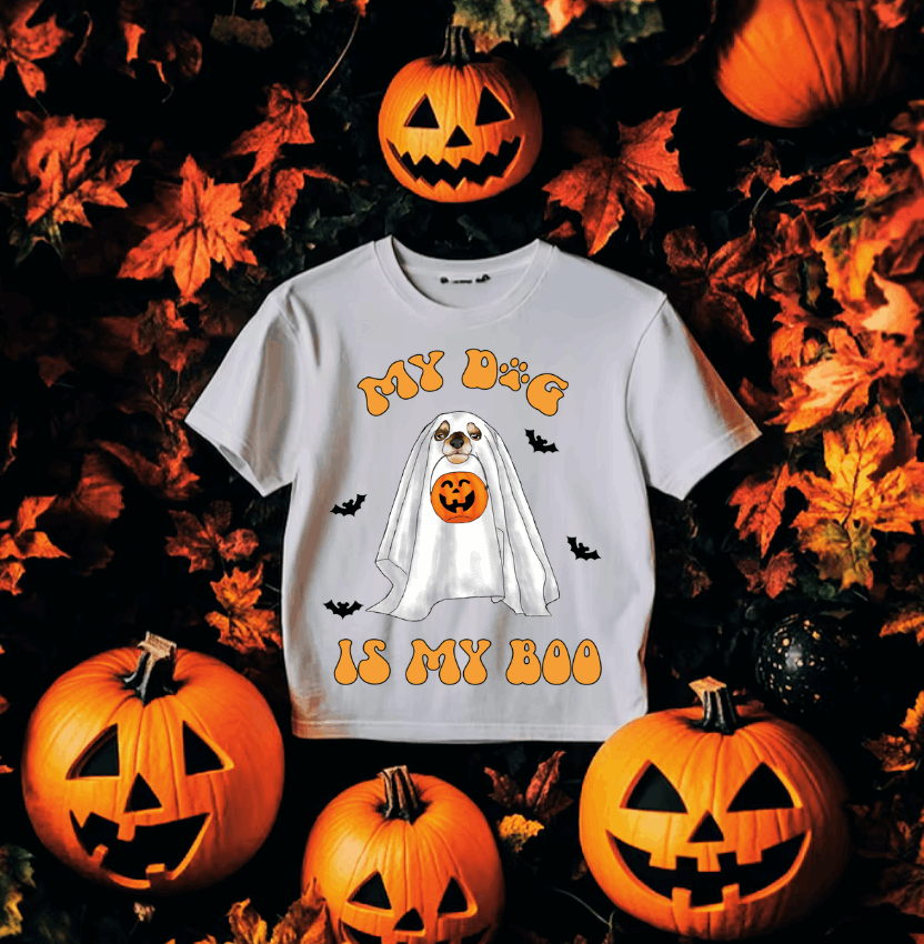 My Dog Is My Boo - Corgi #5601 - Ready to Press DTF Transfer Full Color