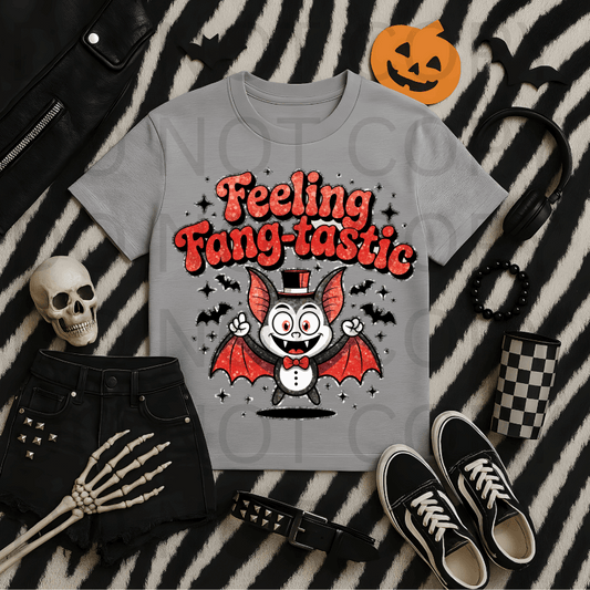 Feeling Fang-Tastic #5605  - Ready to Press DTF Transfer Full Color