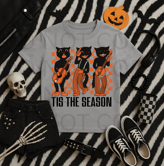 3 Vintage Jazz Cat #5610 - Ready to Press DTF Transfer Full Color