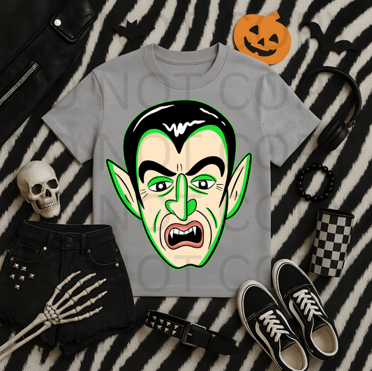 Vintage Dracula #5616 - Ready to Press DTF Transfer Full Color
