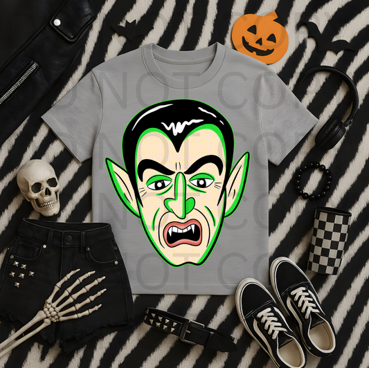 Vintage Dracula #5616 - Ready to Press DTF Transfer Full Color