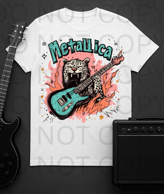 Metallica #5627 - Ready to Press DTF Transfer Full Color