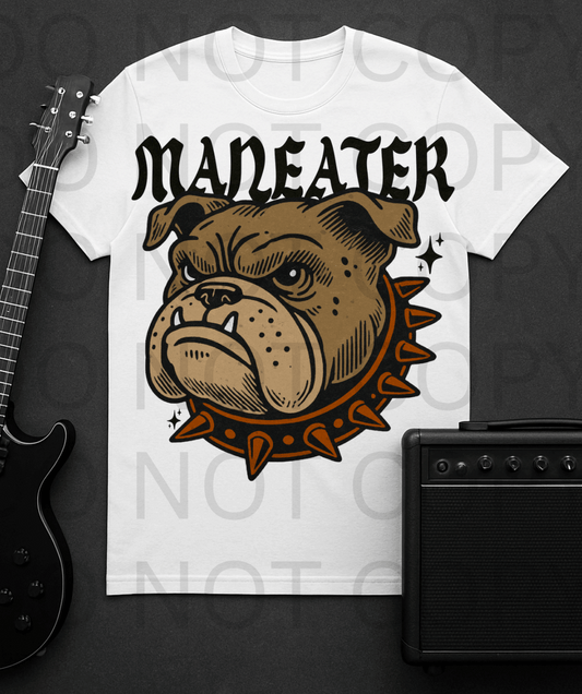 Maneater #5626 - Ready to Press DTF Transfer Full Color