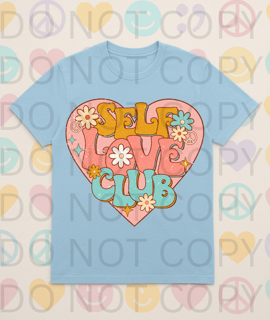 Self Love #5660 - Ready to Press DTF Transfer Full Color