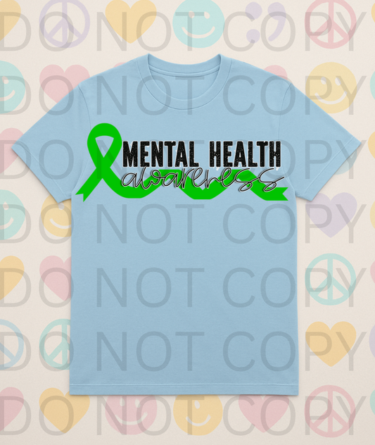 Mental Health Awareness #5654 - Ready to Press DTF Transfer Full Color