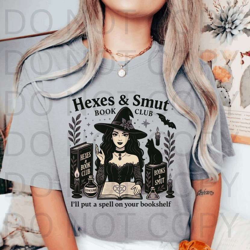 Hexes And Smut #5682 - Ready to Press DTF Transfer Full Color