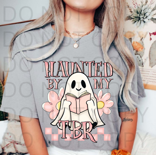 Haunted by my TBR #5681 - Ready to Press DTF Transfer Full Color