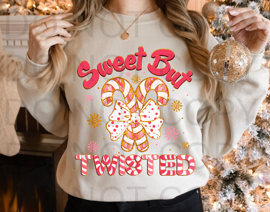 Sweet But Twisted #5744 - Ready to Press DTF Transfer Full Color
