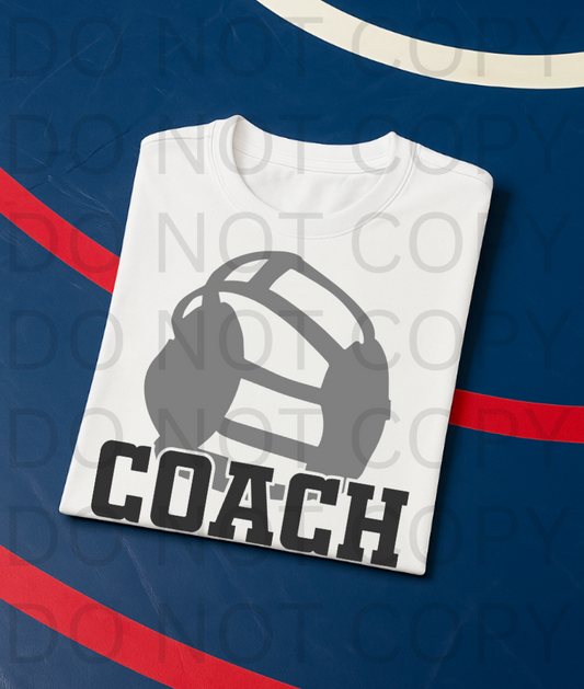 Wrestling Coach #5758 - Ready to Press DTF Transfer Full Color