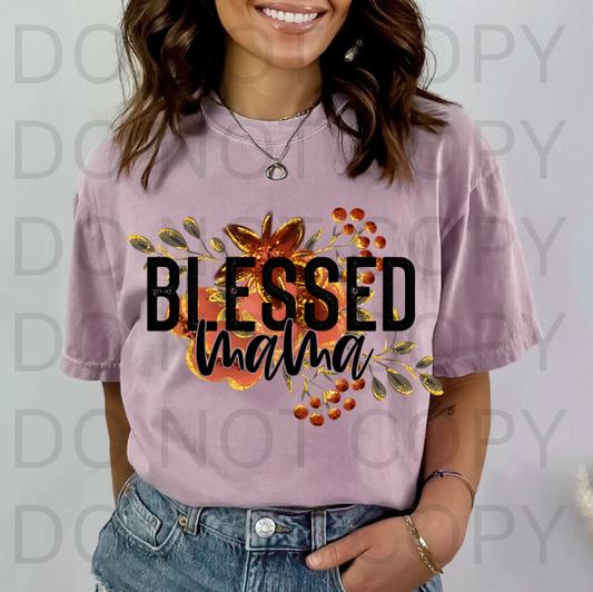 Blessed Mama #5759 - Ready to Press DTF Transfer Full Color