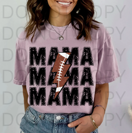 Football Mama #5764 - Ready to Press DTF Transfer Full Color