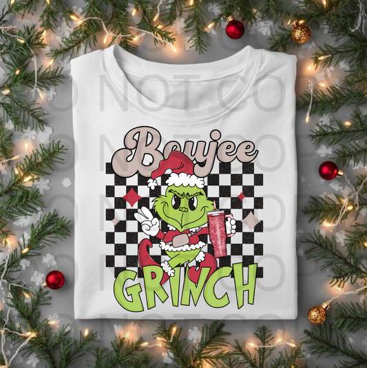 Boujee Green Man #5774 - Ready to Press DTF Transfer Full Color