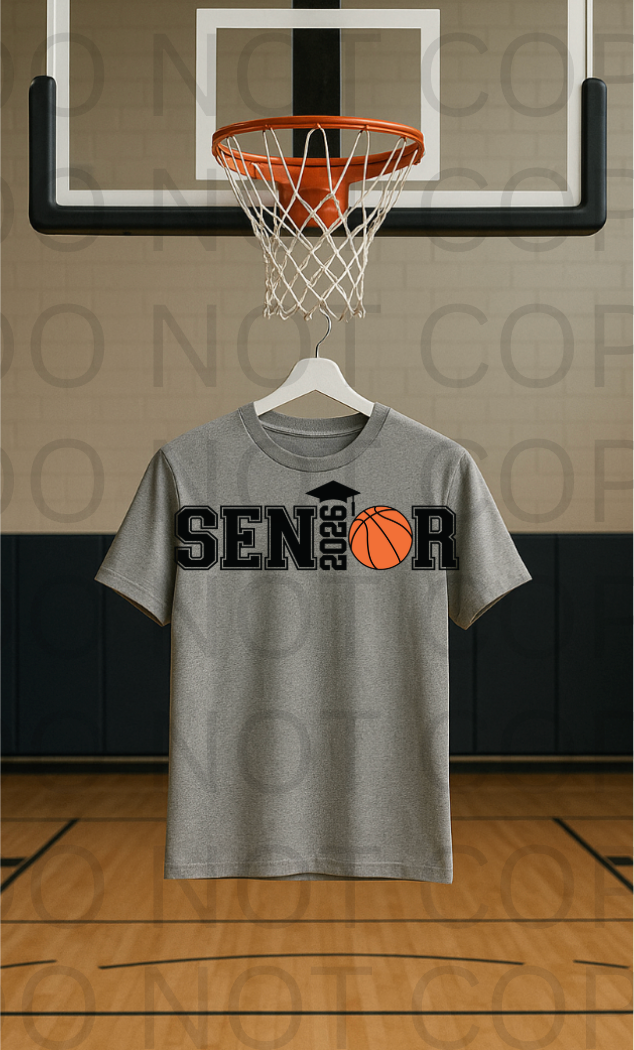 2026 Basketball Senior #5798 - Ready to Press DTF Transfer Full Color