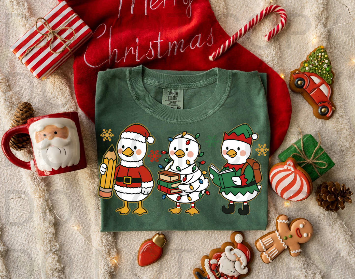 Teacher Silly Gooses #5865 - Ready to Press DTF Transfer Full Color