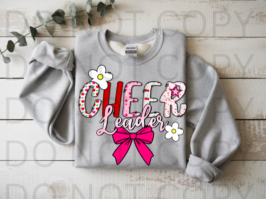 Cherry Cheerleader #5843 - Ready to Press DTF Transfer Full Color