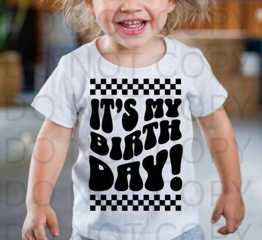 It's My Birthday! #5873 - Ready to Press DTF Transfer Full Color