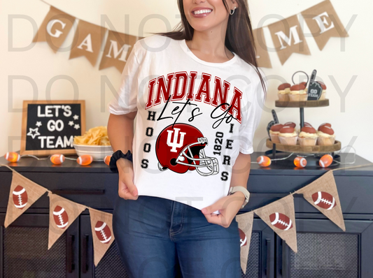 Indiana #6047 - Ready to Press DTF Transfer Full Color