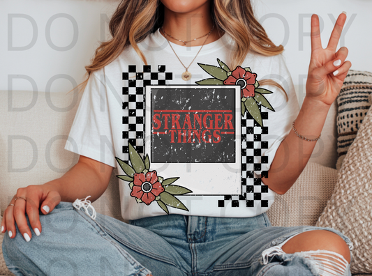 Stranger Things Polaroid #6139 - Ready to Press DTF Transfer Full Color