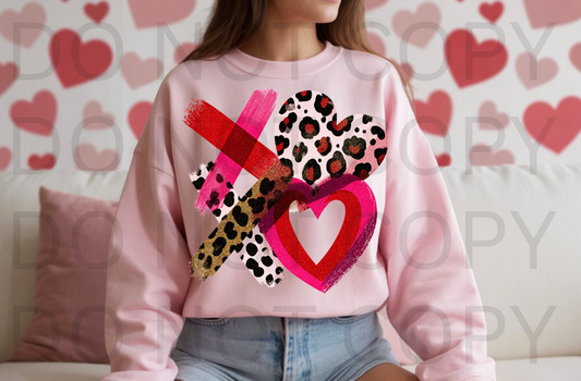 XOXO Animal Print #6225 - Ready to Press DTF Transfer Full Color