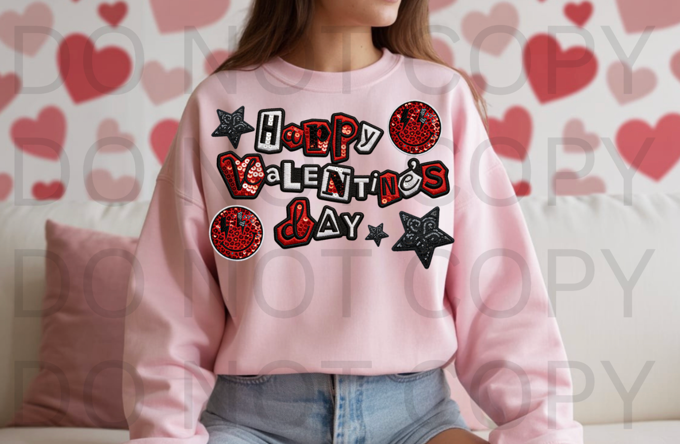 Ransom Happy Valentines Day #6234 - Ready to Press DTF Transfer Full Color