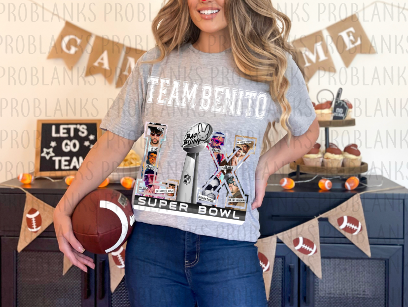 Team Benito SB Collage #012 - Ready to Press DTF Transfer Full Color