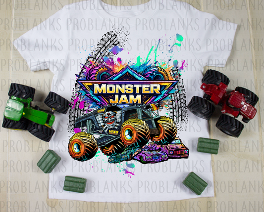 Monster Jam MaxD #6280 - Ready to Press DTF Transfer Full Color