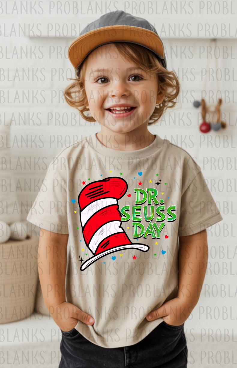 Seuss Day #6340 - Ready to Press DTF Transfer Full Color