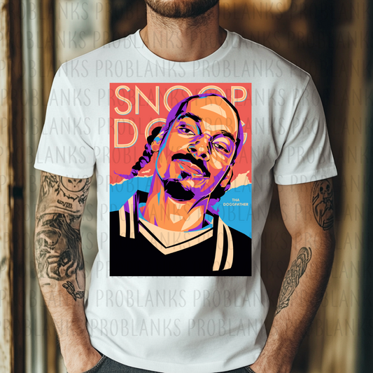 Snoop Dog #6370 - Ready to Press DTF Transfer Full Color