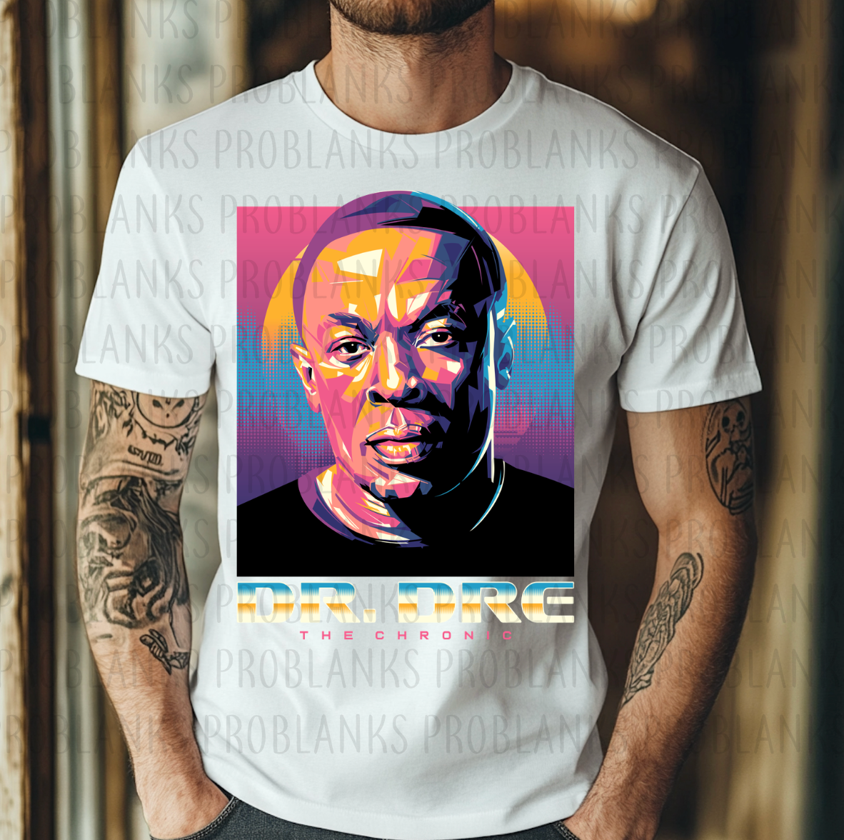 Dr Dre #6368 - Ready to Press DTF Transfer Full Color