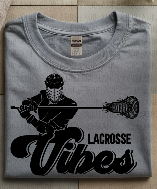 Lacrosse Vibes #6383 - Ready to Press DTF Transfer Full Color