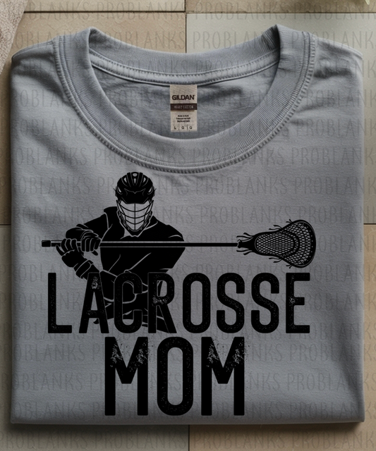 Lacrosse Mom #6385 - Ready to Press DTF Transfer Full Color