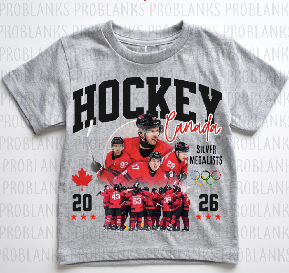 Canada Hockey 2026 #6389 - Ready to Press DTF Transfer Full Color