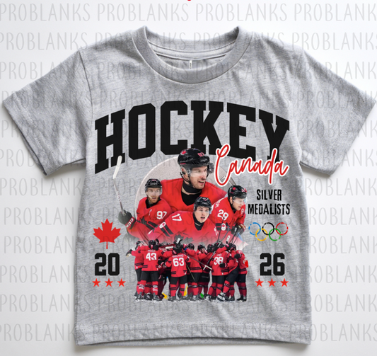 Canada Hockey 2026 #6389 - Ready to Press DTF Transfer Full Color