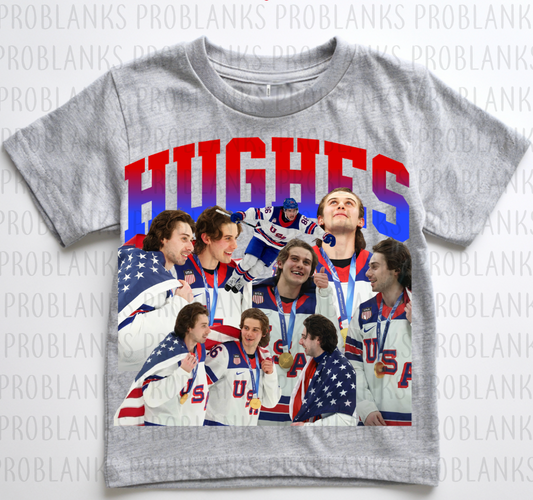 Jack Hughes Collage #6392 - Ready to Press DTF Transfer Full Color